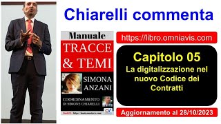 La digitalizzazione nel nuovo Codice dei Contratti  Book05 cap 5 di Simona Anzani 28102023 [upl. by Naomi419]