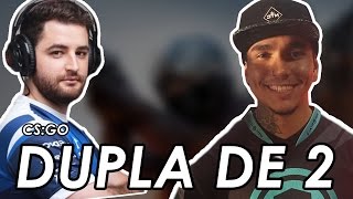 FalleN e Lucas CSGO em Dupla de 2 2 [upl. by Aidin]