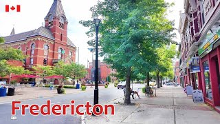 FREDERICTON New Brunswick Canada 🇨🇦 Travel [upl. by Kilar557]