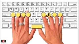 Learn the Basics of Touch Typing with KeyBlaze [upl. by Goldshlag376]