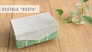 Come fare una Scatola “busta” facilissima  DIY cartonnage  no music [upl. by Derry]