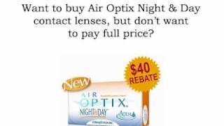 Air Optix Night and Day Contact Lenses  2994box [upl. by Alacim]