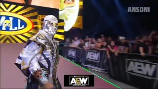 Entrada de MISTICO en AEW pero con la canción Me Muero [upl. by Aihseyt]