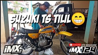 TS100 TH 1973 MOTOR TRAIL PERTAMA SUZUKI DI INDONESIA quotTS TILILquot [upl. by Landel]