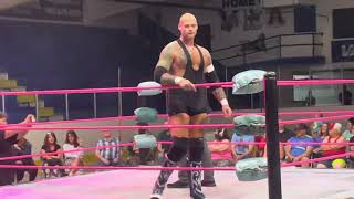 O’Brien VS Awesome Wrestling Live in Kentville Nova Scotia Canada Part 1 🇨🇦 [upl. by Mackey]