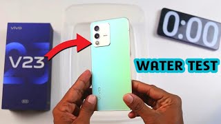 vivo v23 water test  vivo v23 waterproof test amp durability test [upl. by Pretrice]