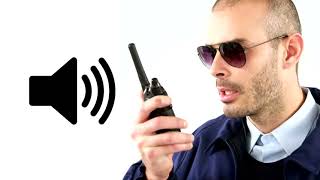 Walkie Talkie Talking  Sound Effect  ProSounds [upl. by Refennej]