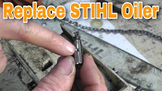 Replace STIHL Oiler A Complete Guide [upl. by Seve]