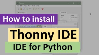 How to Install Thonny IDE on Windows [upl. by Harriet]