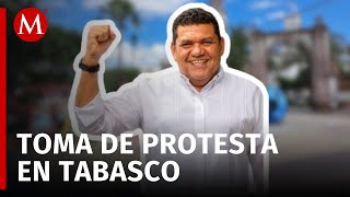 Morenista toma de protesta como gobernador de Tabasco [upl. by Thera]