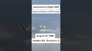 Aeroméxico Flight 498 Crash shorts planecrash [upl. by Yhtorod497]