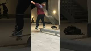 Nollie FS Lipslide to fakie street [upl. by Hebrew332]