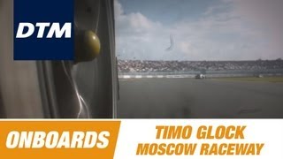 Onboard Timo Glock BMW M3 DTM  DTM Race Moscow Raceway [upl. by Felike511]