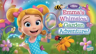 Emma’s magical garden adventure 🌸✨ Talking flowers amp rainbow fun kidsstory shorts adventuretime [upl. by Kasevich]