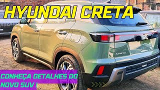 CRETA 2025  FLAGRADO EM TESTES NO BRASIL CONHEÇA MAIS DETALHES E CORES DO NOVO SUV DA HYUNDAI [upl. by Kristel]