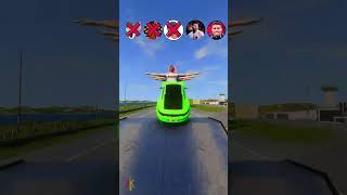 🚘CR7 vs Messi vs MrBeast vs Scooby Lucky😎beamngdrive simulator shorts ronaldo footballplayer [upl. by Laemsi600]