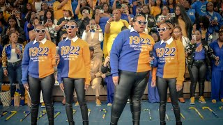 Alpha Beta Chapter of Sigma Gamma Rho Sorority Inc Spring 24 Presentation [upl. by Kcolttam]