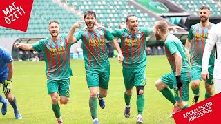 Maç Özeti  Kocaelispor 12 Amedspor [upl. by Bernardi]