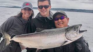 Seattle Fishing Trips Cut Plug Charters [upl. by Asiralc242]