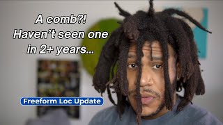 Growing Freeform Dreads  What I Learned  Cut [upl. by Gatian962]