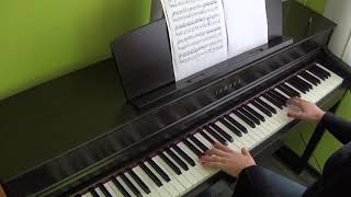 Badinerie  J S Bach  Adelina Piano transcription [upl. by Llenyl623]