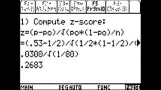 Statistique et Probabilite avec le TI89  Etape par Etape wwwti89com [upl. by Naggem15]