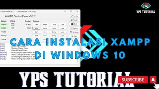 Cara instal Xampp di Windows 10 [upl. by Agan]