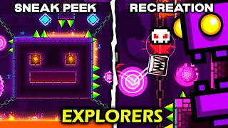 Explorers Sneak Peek VS Recreation [upl. by Sudderth]