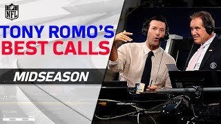 Tony Romos Best Calls from the First Half of the Season  NFL Highlights [upl. by Atinauq]