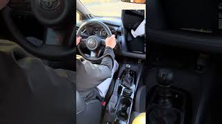 How to Drive a Manual Car with GR Corolla  Toyota Shorts [upl. by Enyledam]