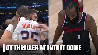 🚨 OVERTIME THRILLER 🚨 Suns spoil the Clippers first game at Intuit Dome  NBA on ESPN [upl. by Gerrit]