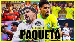 🕺EL BAILARÍN DEL FÚTBOL  🇧🇷Lucas Paquetá La Historia [upl. by Hgielak]