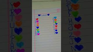 Choose your names first letter 🥰♥️shortvideo viralshort [upl. by Teilo362]