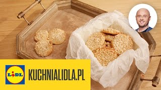 NAJLEPSZE wegańskie ciasteczka JAGLANE 🥥🍪 Bez dodatku cukru 😋  Paweł Małecki amp Kuchnia Lidla [upl. by Giulio]