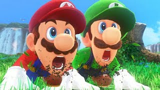 Super Mario Odyssey  Full Game Walkthrough Mario amp Luigi [upl. by Darom]