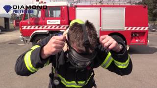 SCBA How to Operate Breathing Apparatus Firefighters [upl. by Ehudd338]