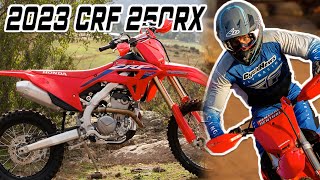 2023 HONDA CRF250RX FIRST RIDE  TRAIL RIDING🌵 [upl. by Najar]