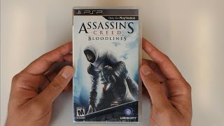 Assassins Creed Bloodlines PSP SEALED CIC 2024 ASMR [upl. by Nolrev241]