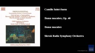 Camille SaintSaens Danse macabre Op 40 Danse macabre [upl. by Vogeley]