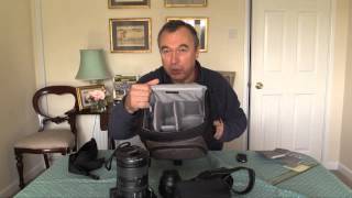 Lowepro Nova 180 AW  Camera Bag Review [upl. by Ecnerret831]