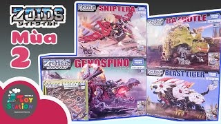 Thiết kế đỉnh cao của Zoids Wild Zero Thú Vương Đại Chiến mùa 2 Beast LigerGenospino ToyStation 523 [upl. by Karola]