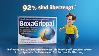 BoxagrippalR Filmtabletten und Erkältungssaft 25 [upl. by Atsyrhc]