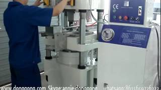 Tshirt magic towel coin tissue compression machine [upl. by Laurel372]