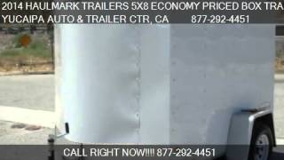 2014 HAULMARK TRAILERS 5X8 ECONOMY PRICED BOX TRAILER for s [upl. by Volding168]