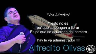 Plan de vuelo letra Alfredito Olivas VIDEO LIRIC [upl. by Athiste]