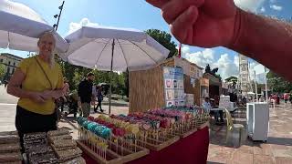 Tirana Albania Skanderbeg Square Fall Festival [upl. by Eclud]