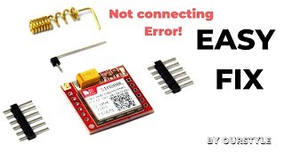 SIM800L Multiple errorsFIX [upl. by Dyoll]