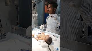 Newborn baby being fed milk 🍼🍼youtubeshorts nursing medical ne [upl. by Nosyla]