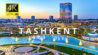 Tashkent City Uzbekistan 🇺🇿 in 4K ULTRA HD 60FPS Video by Drone [upl. by Ayotnom486]