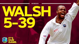 One of The Greats  Courtney Walsh Takes 539 vs Australia  Windies Cricket [upl. by Llevad]